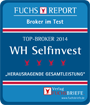 Brokervergleich der Fuchs-Briefe: WH SelfInvest.